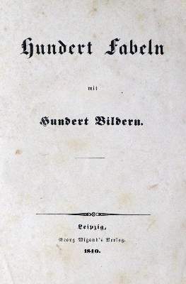 Bild Nr.1: 132-965 (La Fontaine,J.de).: (Literatur und illustrierte Bücher bis 19.Jahrhundert)