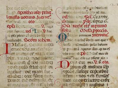 Bild Nr.21: 132-97 Einbandmakulatur.: (Handschriften)