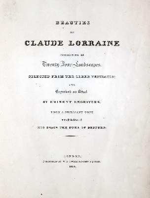 Bild Nr.1: 132-976 Lorraine,C. (d.i. C.Gellee).: (Literatur und illustrierte Bücher bis 19.Jahrhundert)