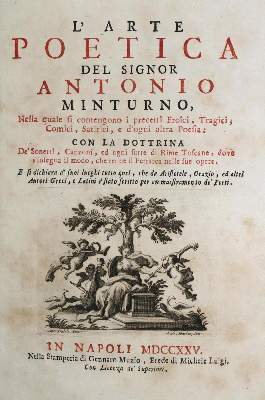 Bild Nr.1: 132-990 Minturno,A.: (Literatur und illustrierte Bücher bis 19.Jahrhundert)
