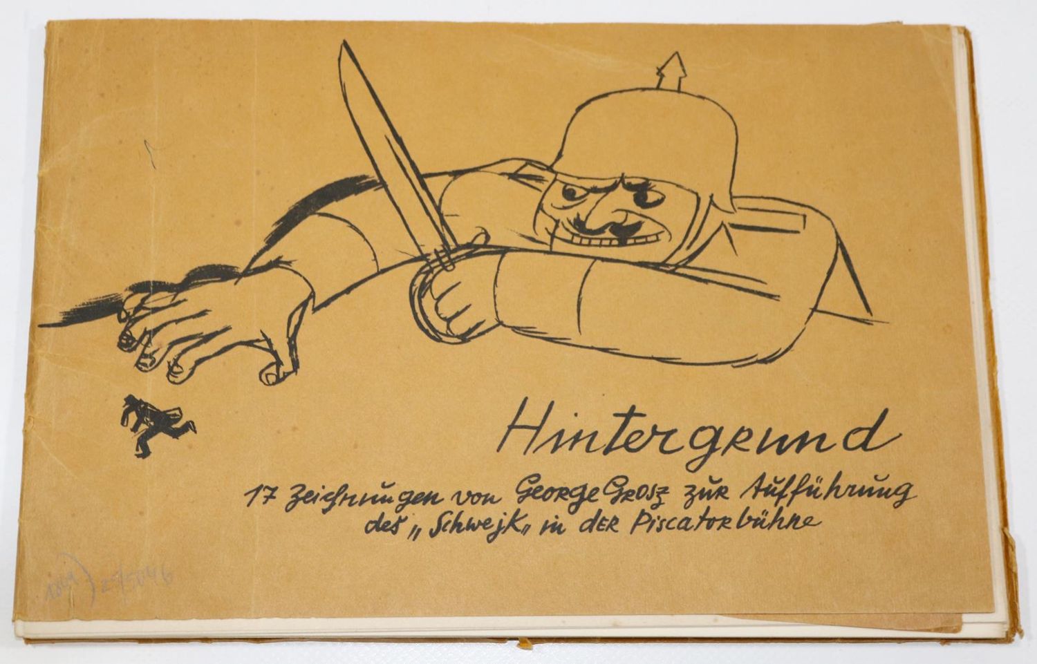 Große Abbildung Nr.3: 133-1012 Grosz,G.: (Literatur und illustrierte Bücher 20.Jahrhundert - Alte Literatur in modernen Ausgaben)