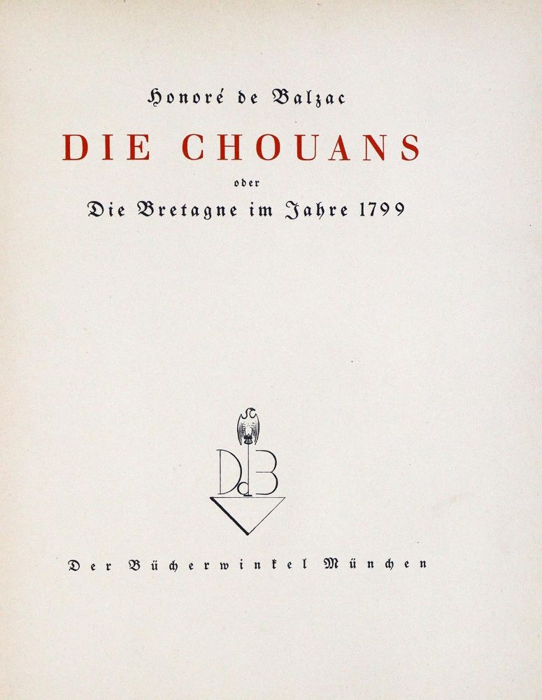 Große Abbildung Nr.3: 133-1028 Balzac,H.de.: (Heubner)