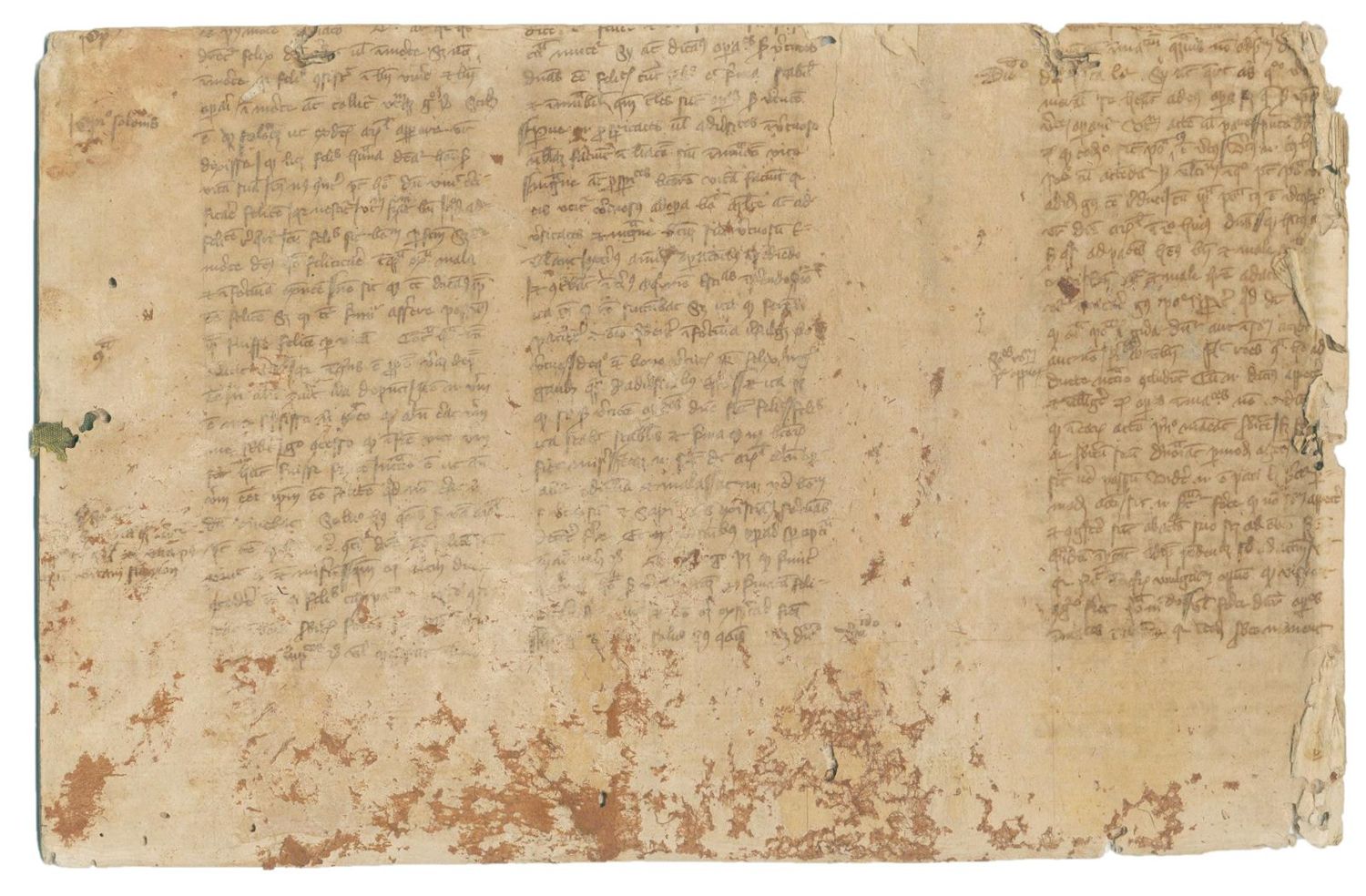 Große Abbildung Nr.4: 133-103 Einbandmakulatur.: (Handschriften)