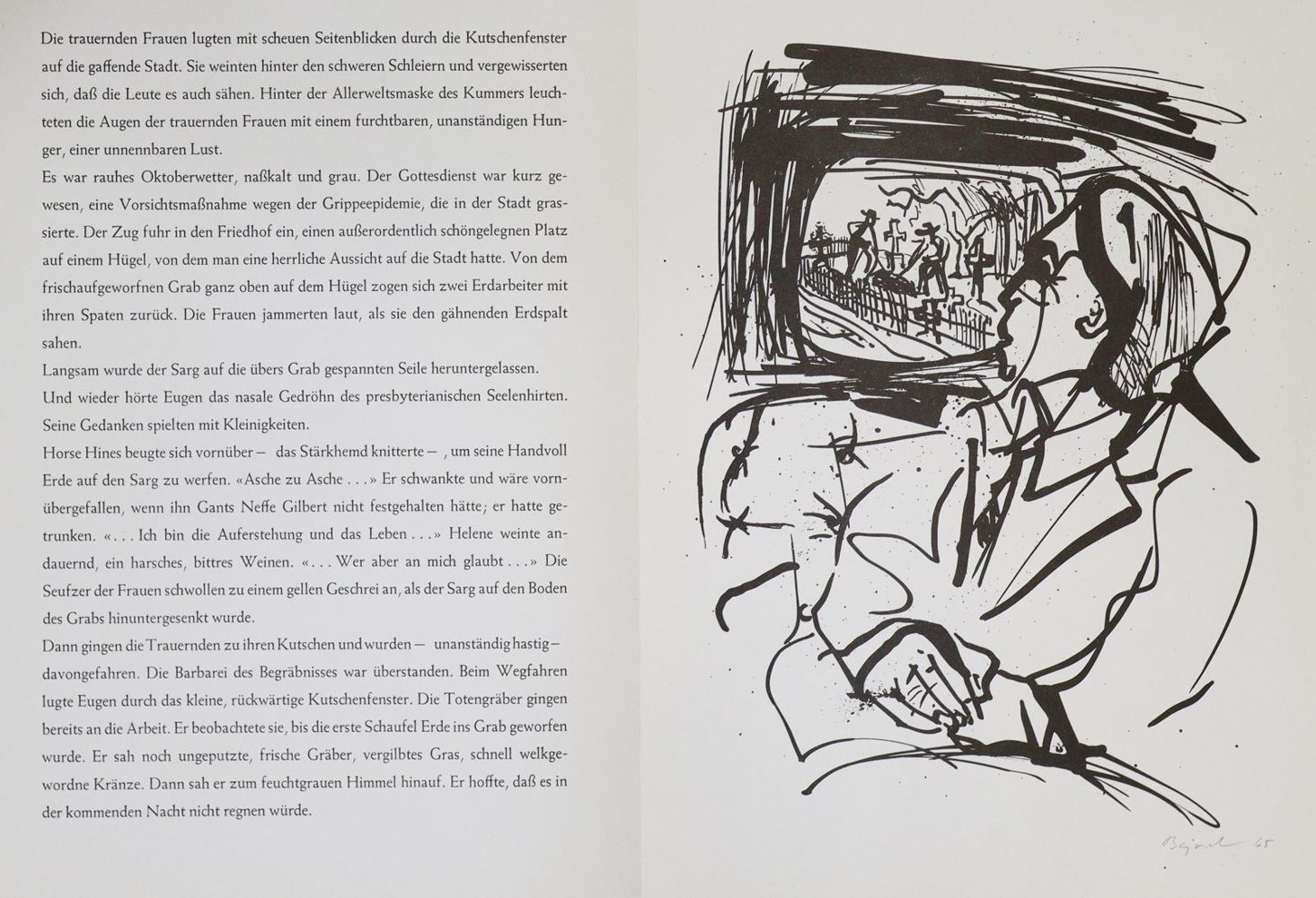 Große Abbildung Nr.2: 133-1038 Illustration 63.: (Literatur und illustrierte Bücher 20.Jahrhundert - Alte Literatur in modernen Ausgaben)