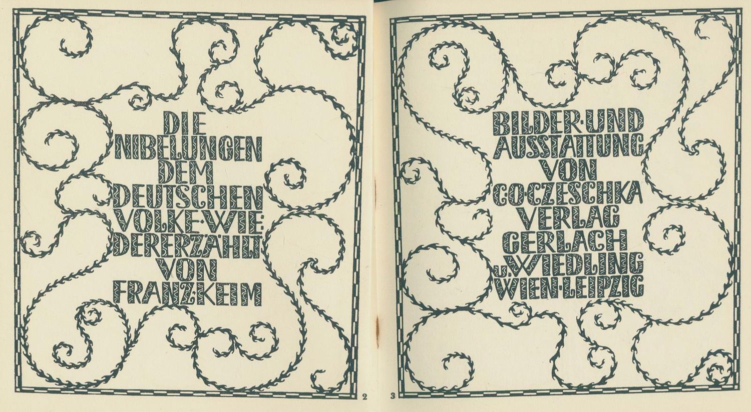 Große Abbildung Nr.4: 133-1051 Keim,F.: (Jugendstil)