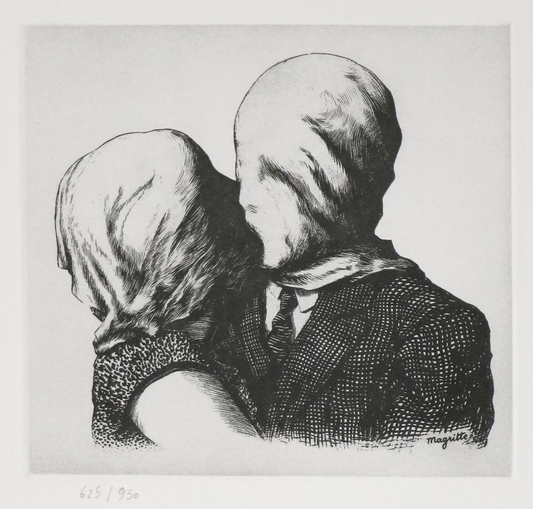 Große Abbildung Nr.4: 133-1072 Magritte,R.: (Literatur und illustrierte Bücher 20.Jahrhundert - Alte Literatur in modernen Ausgaben)
