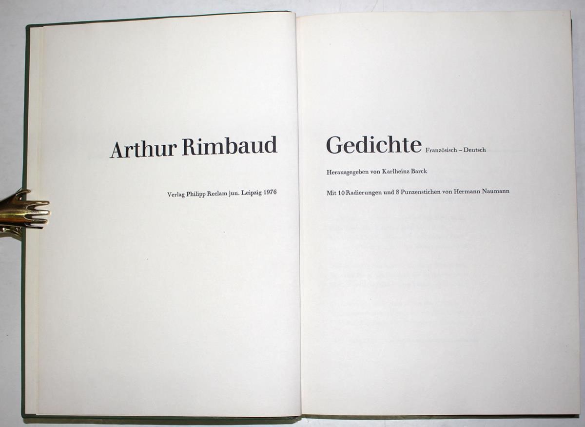 Große Abbildung Nr.3: 133-1085 Rimbaud,A.: (Naumann)