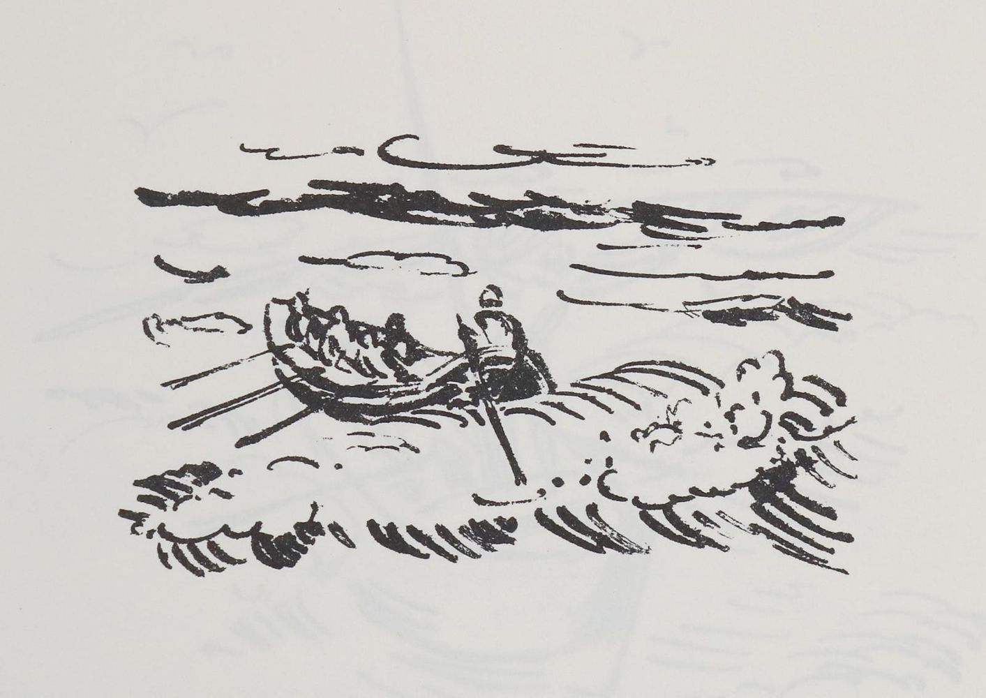 Große Abbildung Nr.2: 133-1091 Pechstein,M.: (Literatur und illustrierte Bücher 20.Jahrhundert - Alte Literatur in modernen Ausgaben)