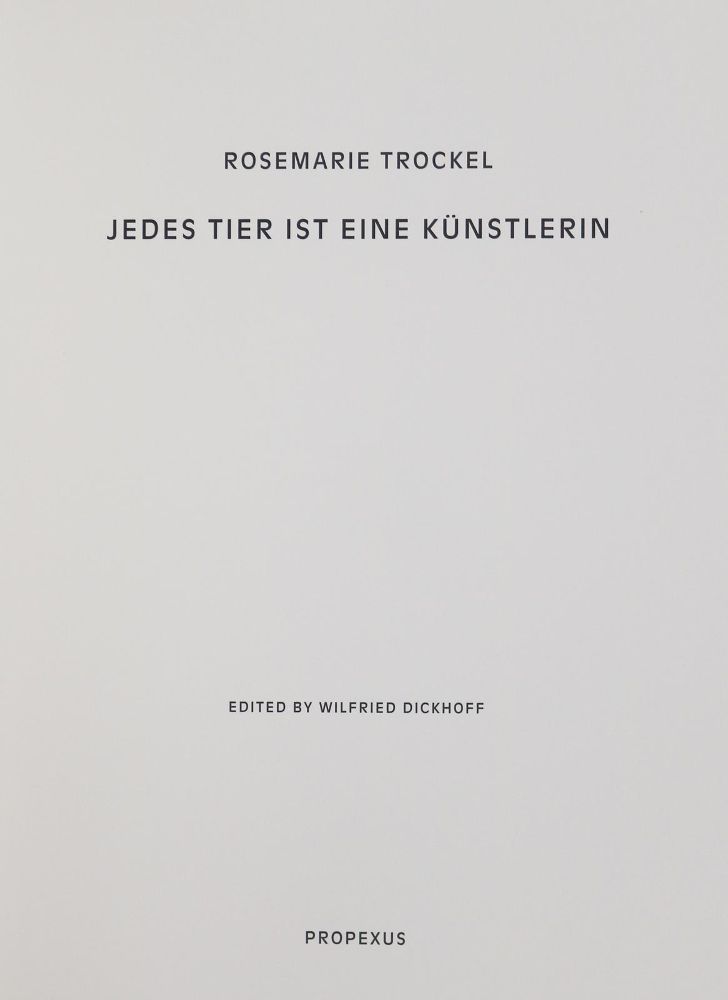 Große Abbildung Nr.2: 133-1097 Trockel,R.: (Photographie)