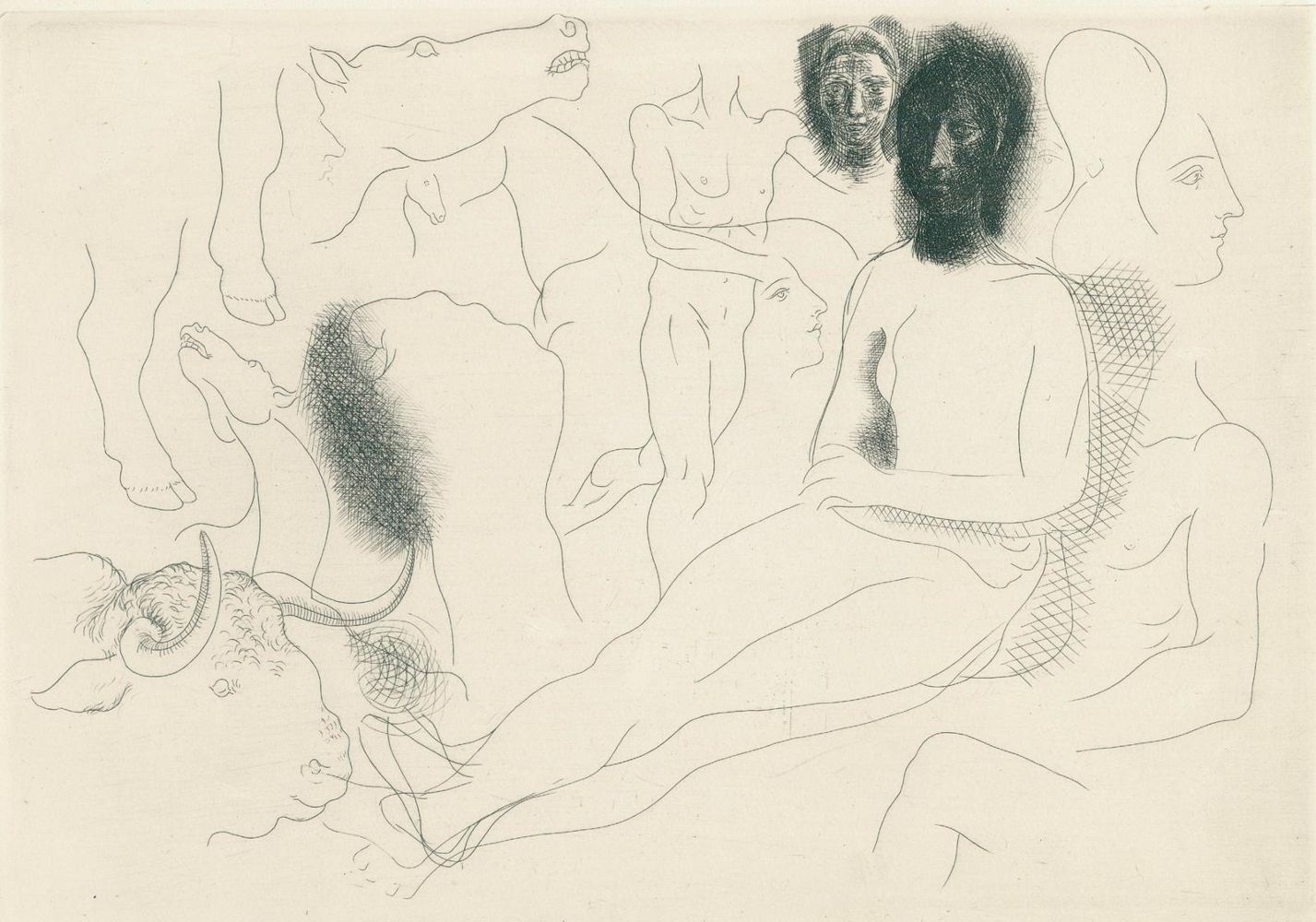 Große Abbildung Nr.10: 133-1098 Balzac,H.de.: (Picasso)