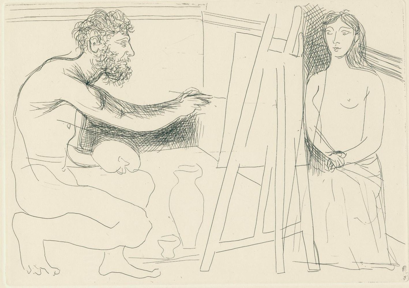 Große Abbildung Nr.12: 133-1098 Balzac,H.de.: (Picasso)