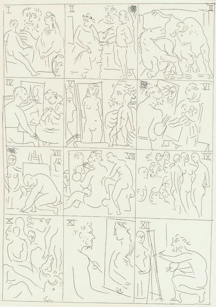 Große Abbildung Nr.13: 133-1098 Balzac,H.de.: (Picasso)