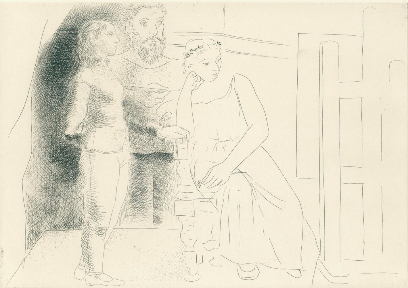 Große Abbildung Nr.2: 133-1098 Balzac,H.de.: (Picasso)
