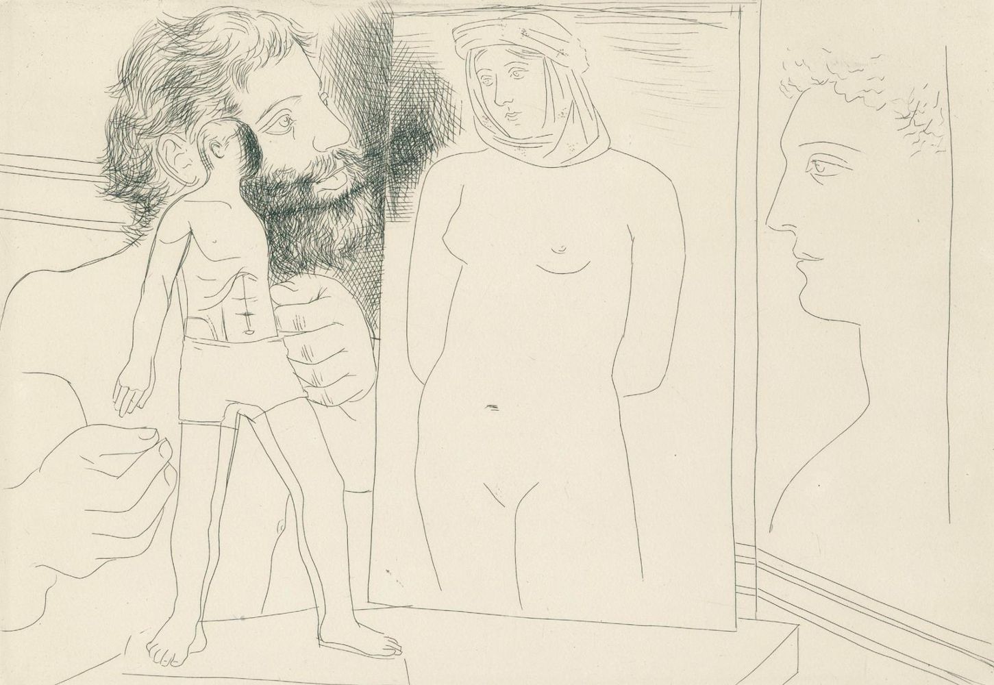 Große Abbildung Nr.5: 133-1098 Balzac,H.de.: (Picasso)