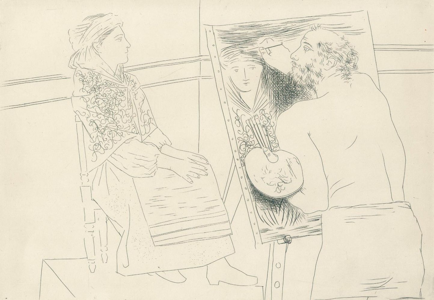 Große Abbildung Nr.6: 133-1098 Balzac,H.de.: (Picasso)