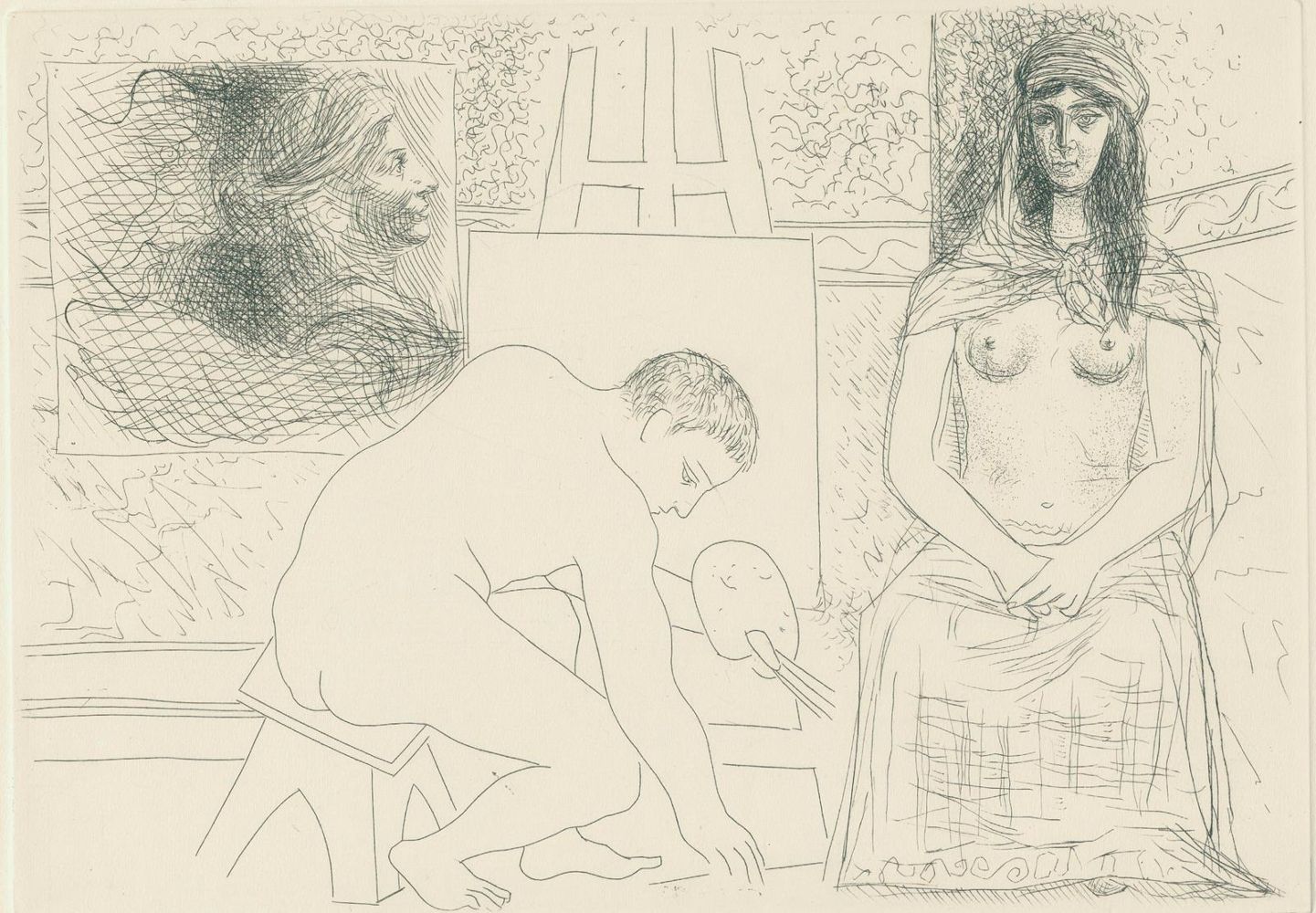 Große Abbildung Nr.7: 133-1098 Balzac,H.de.: (Picasso)