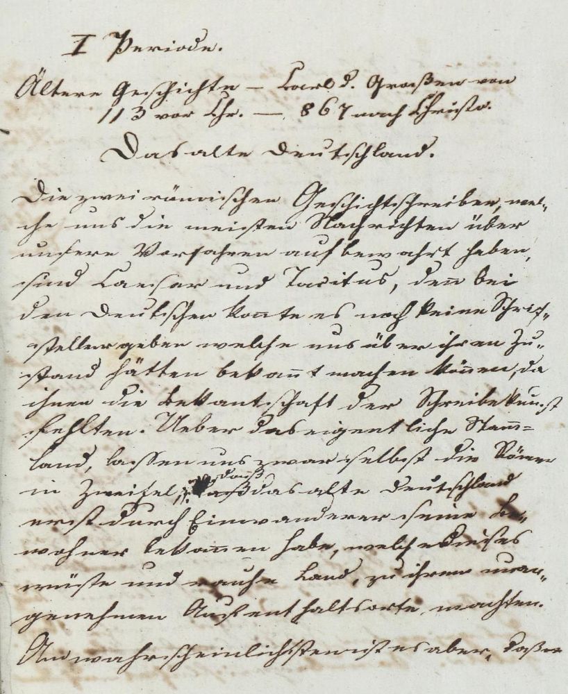 Große Abbildung Nr.1: 133-111 Mensch, (Hermann).: (Handschriften)