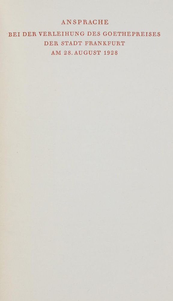 Große Abbildung Nr.2: 133-1134 Schweitzer,A.: (Literatur und illustrierte Bücher 20.Jahrhundert - Alte Literatur in modernen Ausgaben)