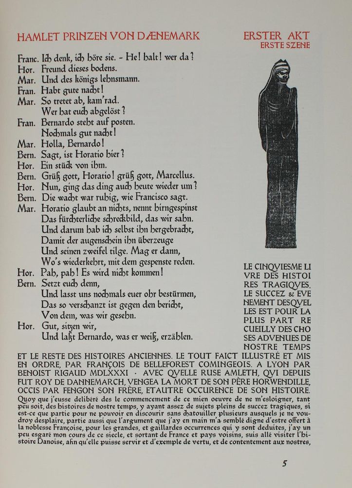 Große Abbildung Nr.2: 133-1136 Shakespeare,W.: (Literatur und illustrierte Bücher 20.Jahrhundert - Alte Literatur in modernen Ausgaben)