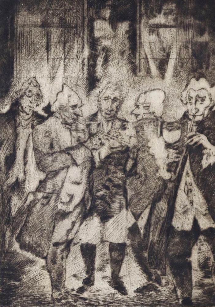Große Abbildung Nr.1: 133-1144 Hoffmann,E.T.A.: (Steiner-Prag)