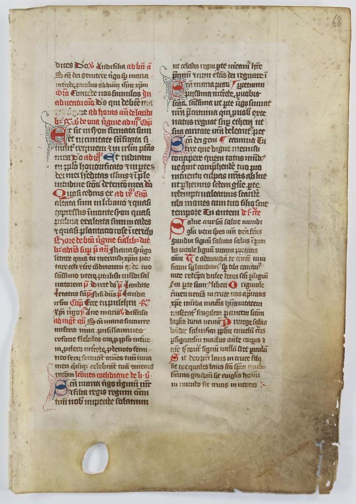 Große Abbildung Nr.5: 133-115 Stundenbuch.: (Handschriften)