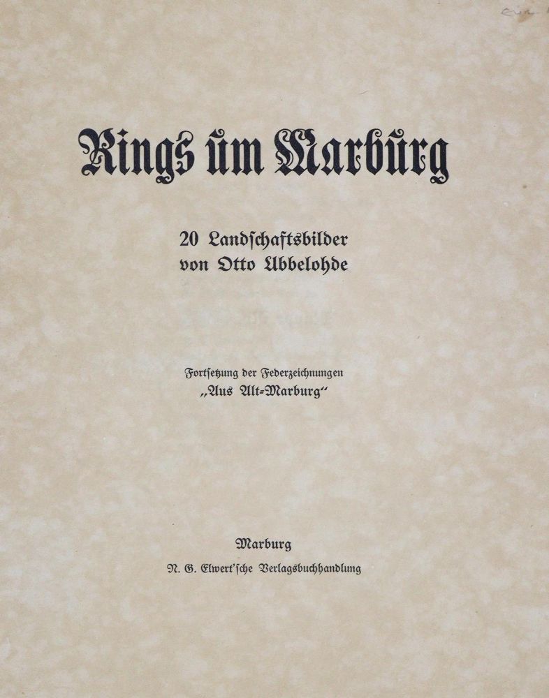 Große Abbildung Nr.2: 133-1151 Ubbelohde,O.: (Literatur und illustrierte Bücher 20.Jahrhundert - Alte Literatur in modernen Ausgaben)