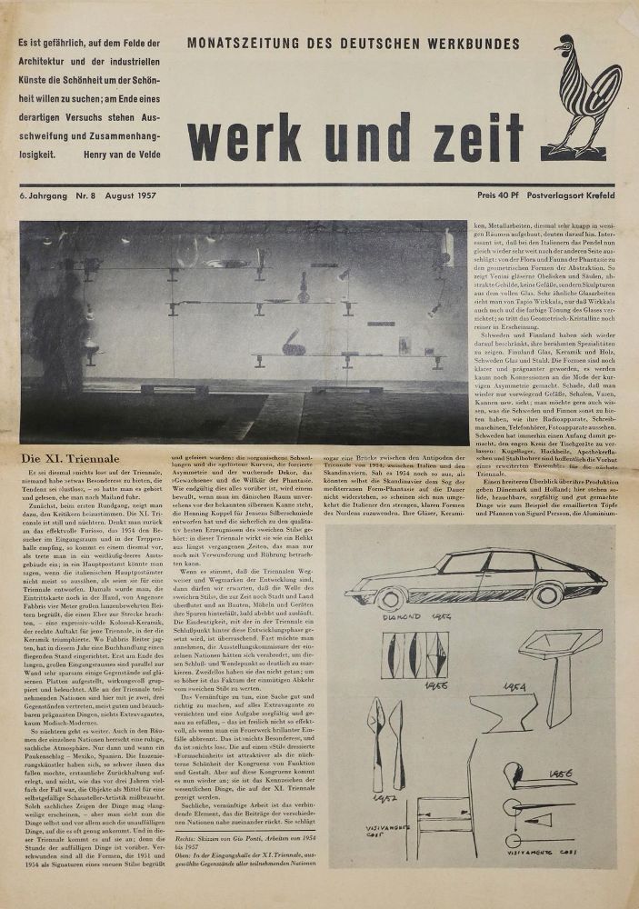 Große Abbildung Nr.1: 133-1165 Werkbund.: (Literatur und illustrierte Bücher 20.Jahrhundert - Alte Literatur in modernen Ausgaben)