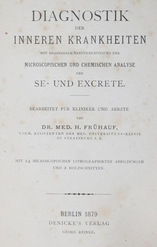 Große Abbildung Nr.182: 133-1190 31 Rückgänge: (Medizin)