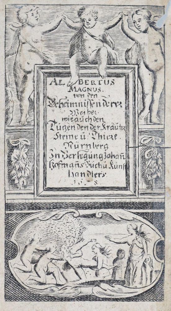 Große Abbildung Nr.4: 133-1192 Albertus Magnus:: (Medizin)
