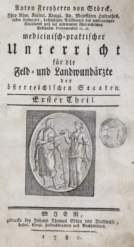 Große Abbildung Nr.1: 133-1228 Störck,A.v.: (Medizin)