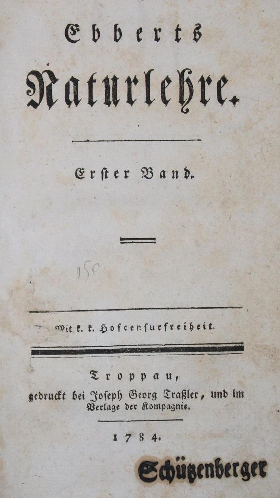 Große Abbildung Nr.1: 133-1241 Ebert,J.J.: (Zoologie)