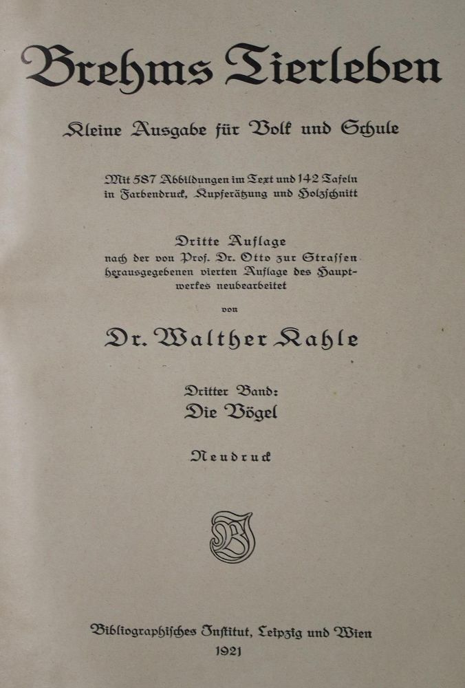Große Abbildung Nr.1: 133-1269 Sammlung: (Zoologie)