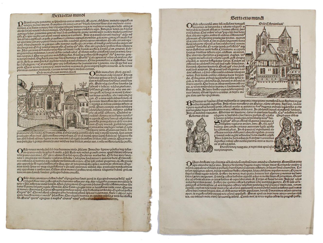 Große Abbildung Nr.1: 133-127 Schedel.: (Inkunabeln)