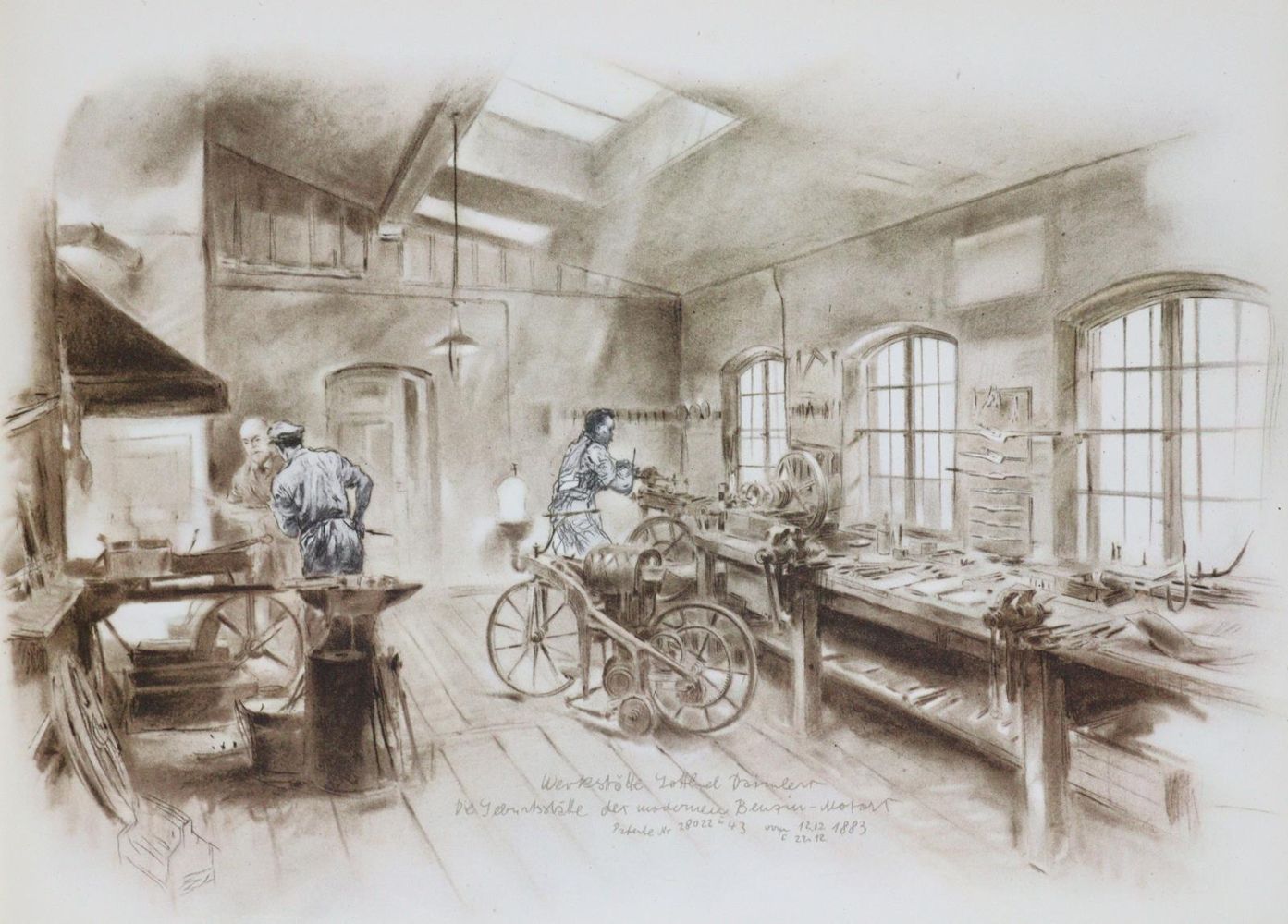 Große Abbildung Nr.1: 133-1292 Liska,H.: (Verschiedene Gebiete - Varia, Auto, Daimler-Benz)
