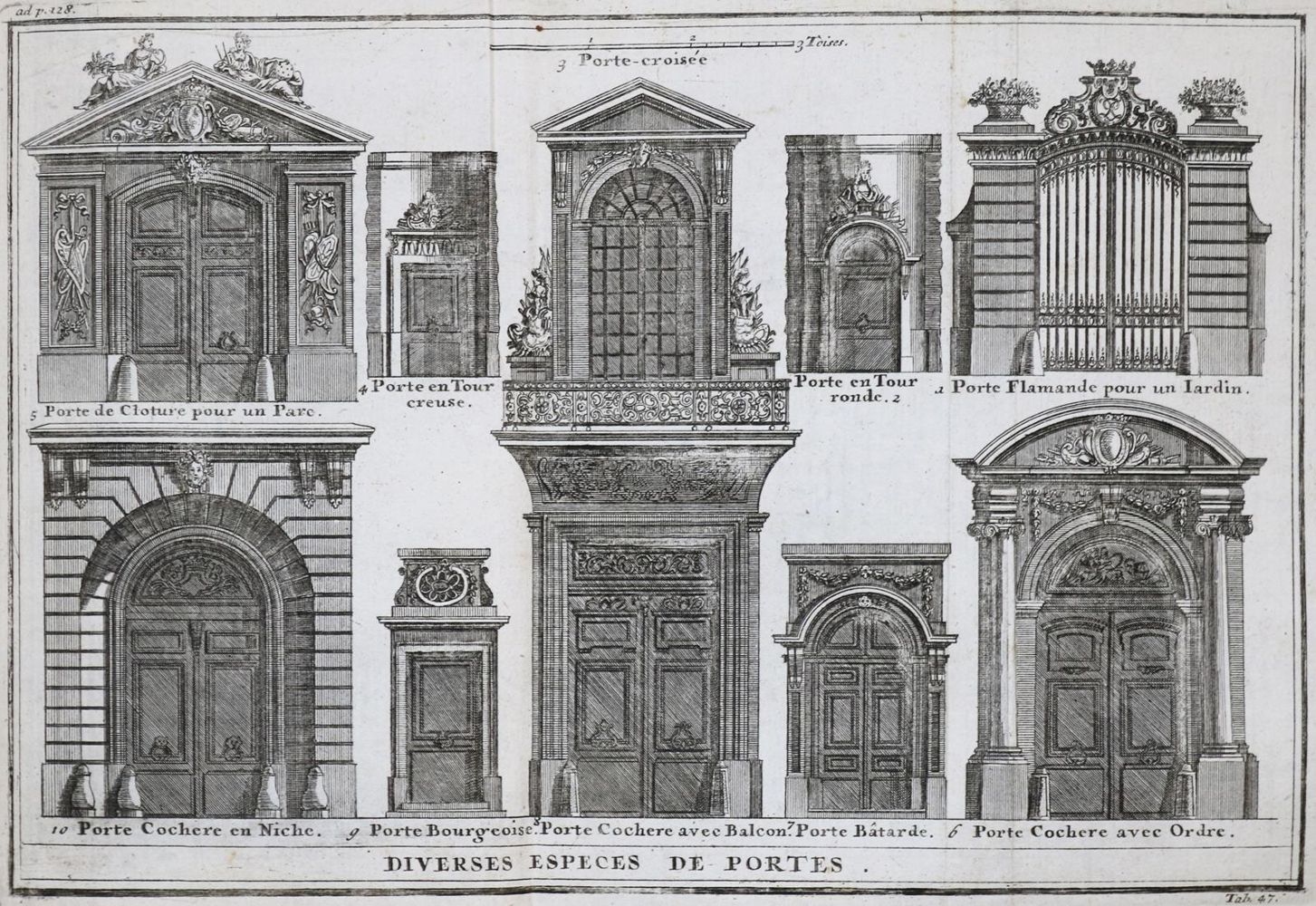 Große Abbildung Nr.1: 133-1293 Vignola, J.B.de,: (Verschiedene Gebiete - Varia, Bauwesen)