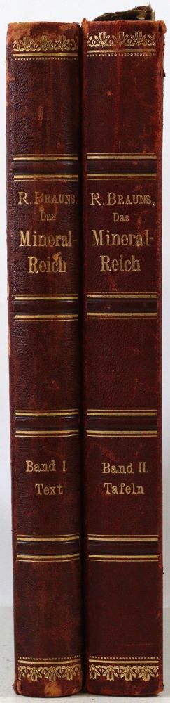 Große Abbildung Nr.2: 133-1307 Brauns,R.: (Verschiedene Gebiete - Varia, Geologie - Mineralogie u. Paläontologie)