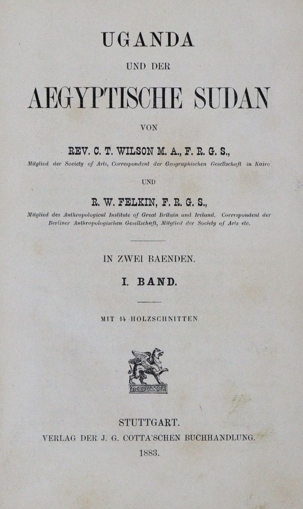 Große Abbildung Nr.3: 133-1356 Wilson,C.T. u. Felkin,R.W.: (Afrika)