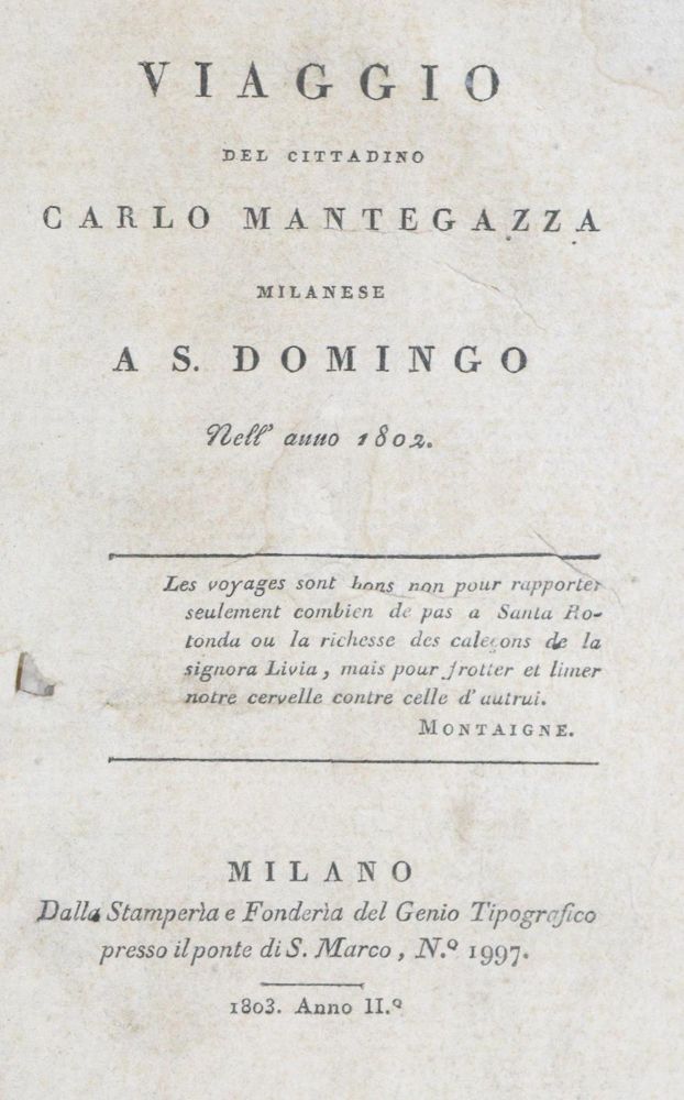 Große Abbildung Nr.1: 133-1364 Mantegazza,C.: (Amerika)