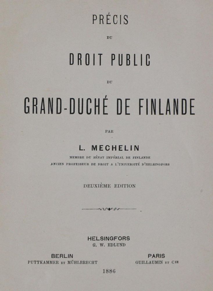 Große Abbildung Nr.1: 133-1371 Mechelin,L.: (Arktis-Antarktis-Nordländer, Finnland)