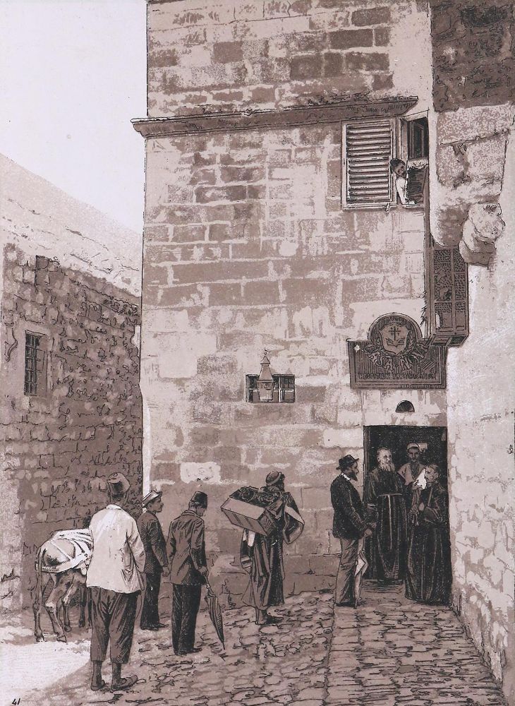 Große Abbildung Nr.1: 133-1376 Album Missionis Terrae Sanctae.: (Asien)