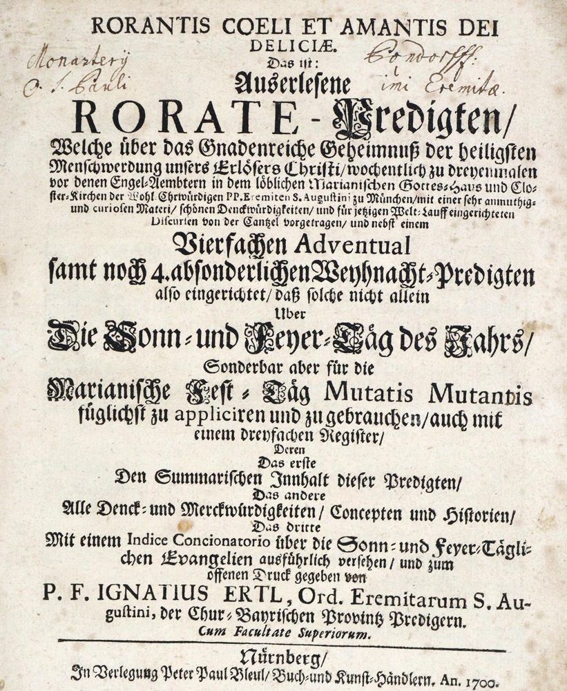 Große Abbildung Nr.3: 133-138 Kellen,L.: (Alte Drucke, Handschriften und Theologie)