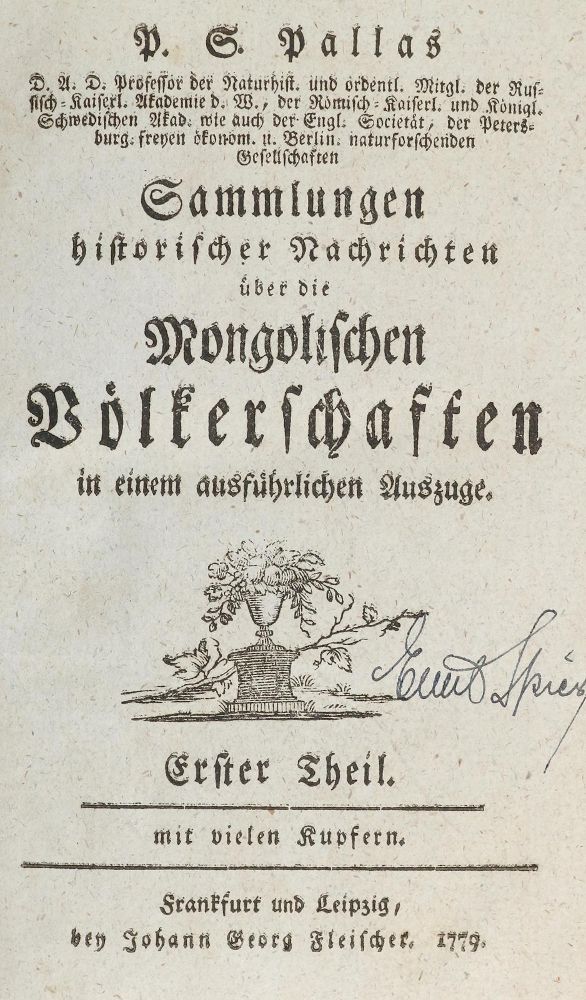 Große Abbildung Nr.2: 133-1390 Pallas,P.S.: (Asien, Mongolei)