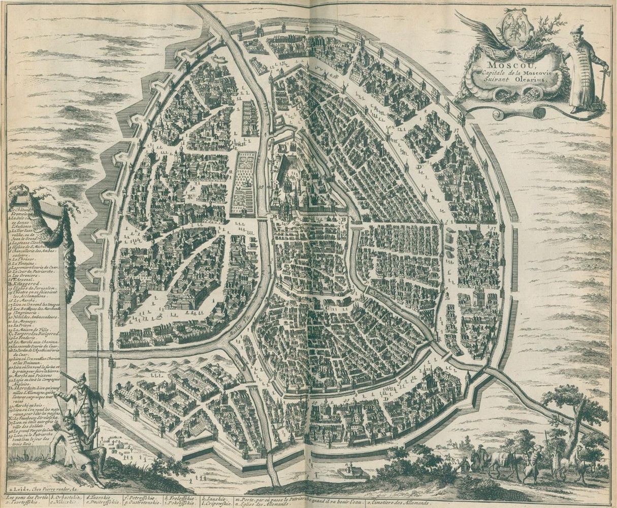 Große Abbildung Nr.3: 133-1391 Olearius,A.: (Asien)