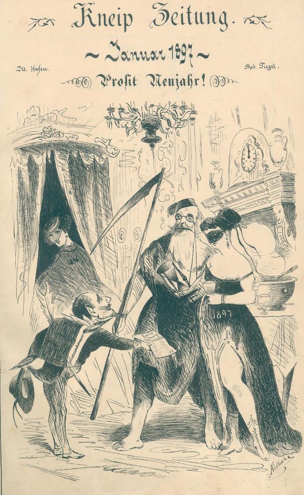 Große Abbildung Nr.1: 133-1400 Kneip-Zeitung: (Deutschland, Augsburg)