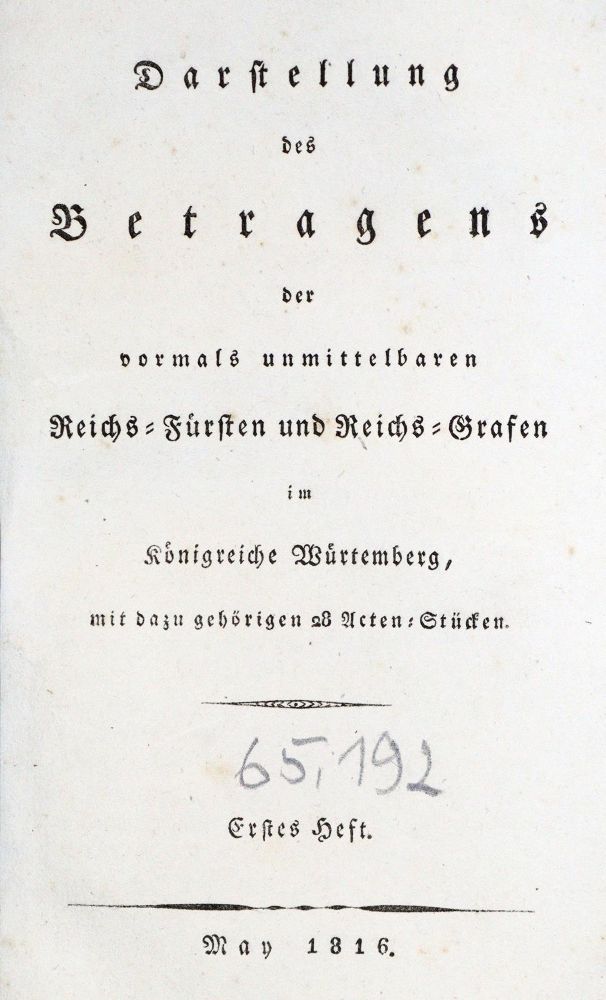 Große Abbildung Nr.1: 133-1413 Darstellung des Betragens: (Deutschland, Baden-Württemberg)