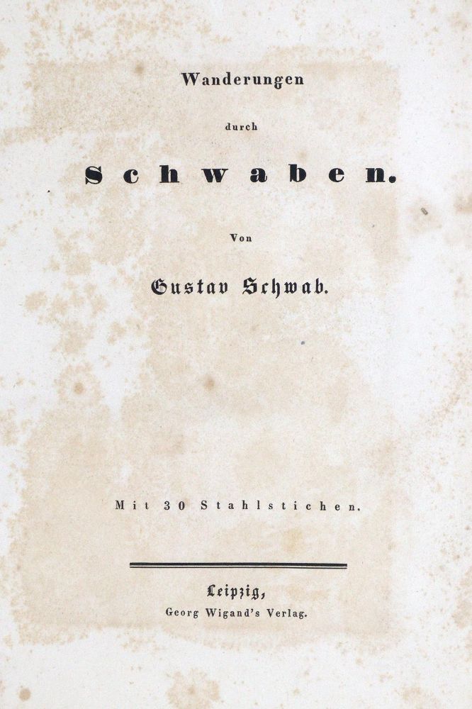 Große Abbildung Nr.3: 133-1435 Schwab,G.: (Deutschland, Baden-Württemberg)