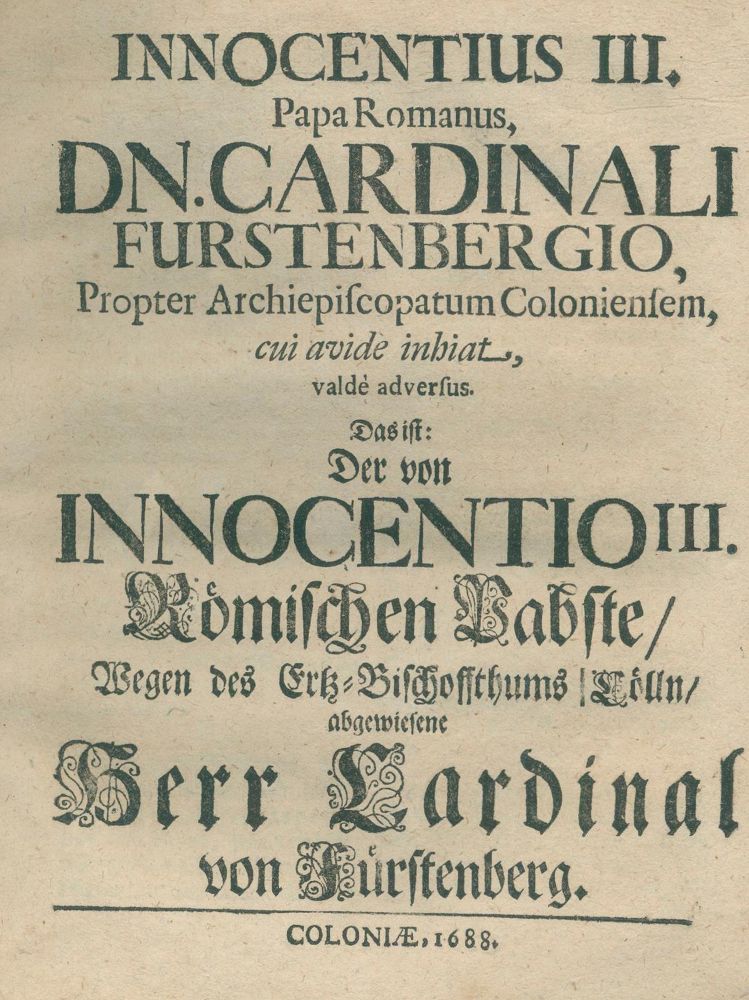Große Abbildung Nr.2: 133-144 (Leibniz,G.W.): (Köln)