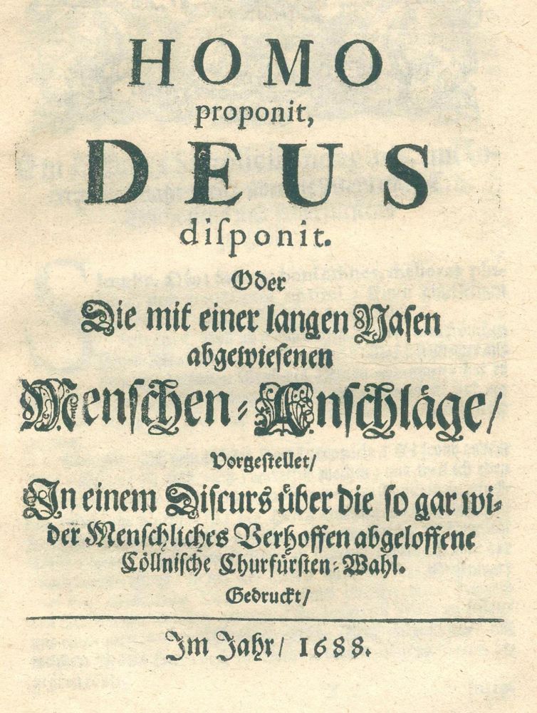 Große Abbildung Nr.4: 133-144 (Leibniz,G.W.): (Köln)