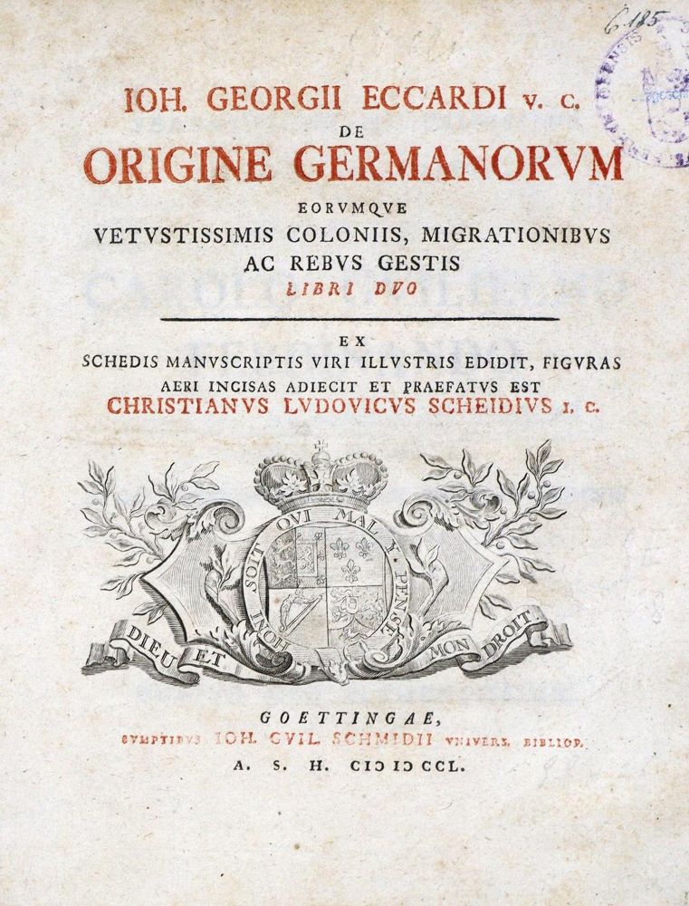 Große Abbildung Nr.2: 133-1461 Eckhart,J.G.: (Deutschland)
