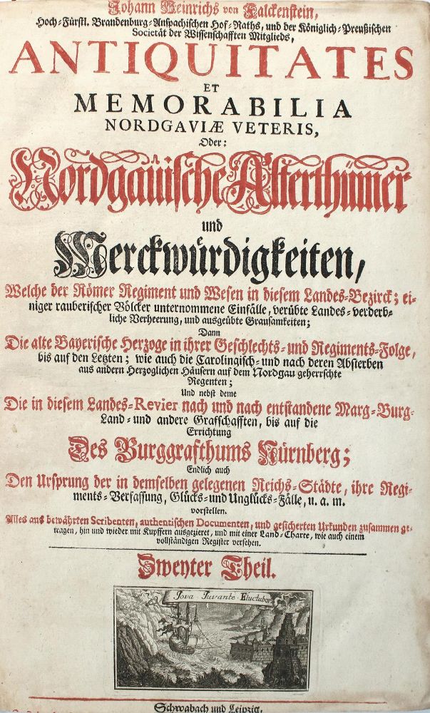 Große Abbildung Nr.1: 133-1464 Falckenstein,J.H.v.: (Deutschland, Franken)